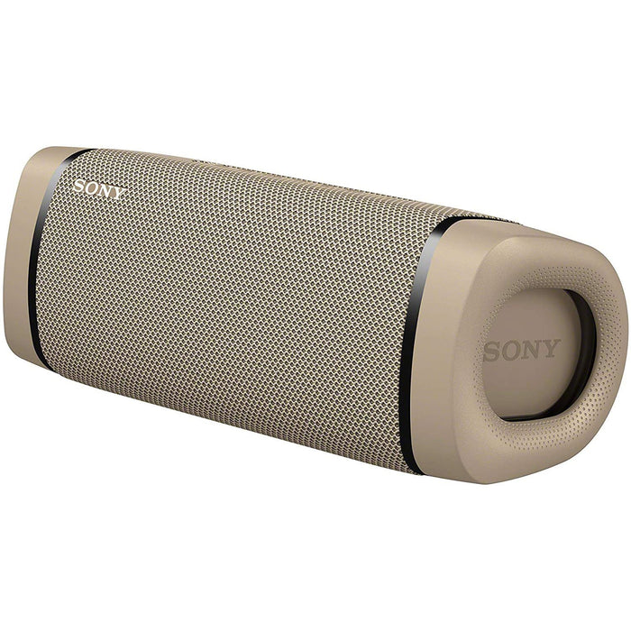 Sony SRS-XB33 Portable Waterproof Bluetooth Speaker (Taupe)