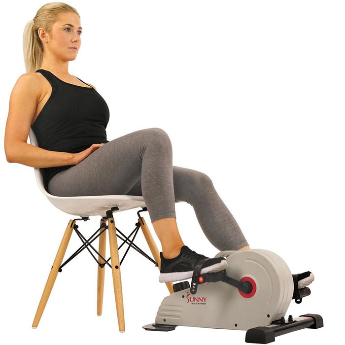 Sunny Health and Fitness Under Desk Mini Magnetic Exercise Cycle - SF-B0891