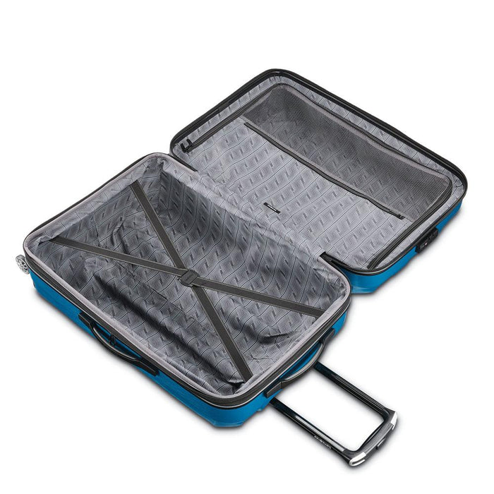 Samsonite Centric 2 Hardside Expandable Spinner Luggage 3pc Set Blue w/ 10pc Accessory Kit