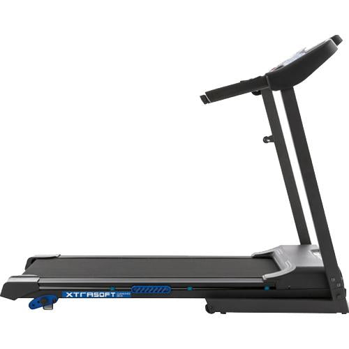 XTERRA Fitness TRX1000 Folding Treadmill with Transportation Wheels + Fitness Bundle