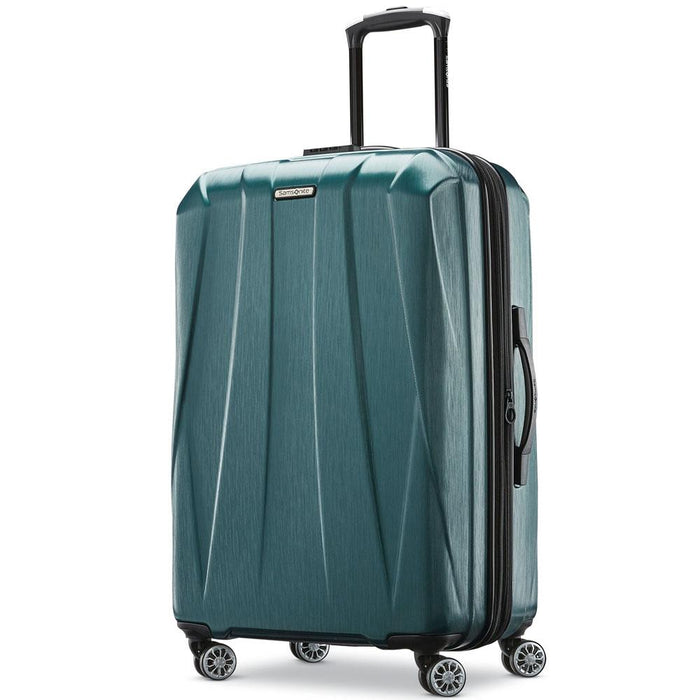 Samsonite Centric 2 Hardside Spinner 24" & 20" Luggage, Carry On & Travel Pillow (Green)