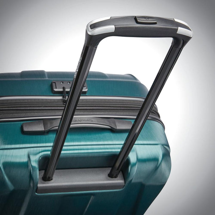 Samsonite Centric 2 Hardside Spinner 24" & 20" Luggage, Carry On & Travel Pillow (Green)
