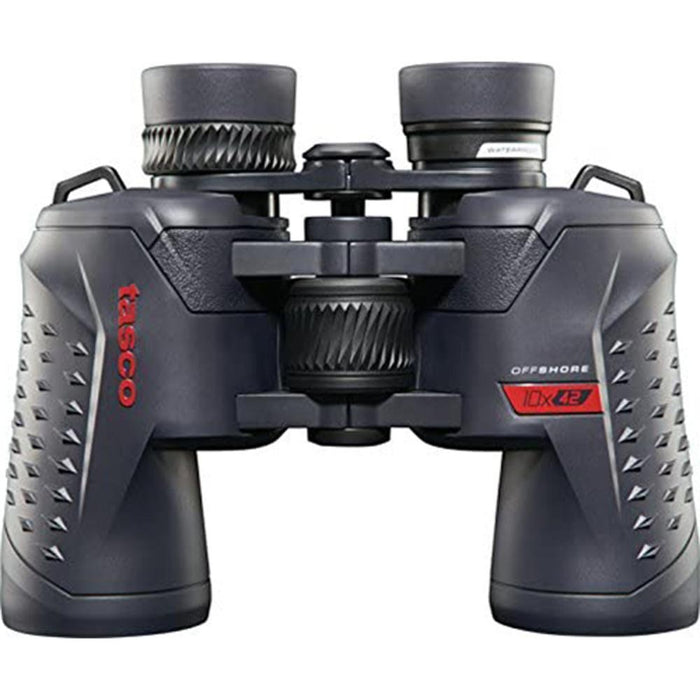 Bushnell Tasco 10x42 Off-Shore Porro Binoculars Blue + Deco Gear Tactical Bundle