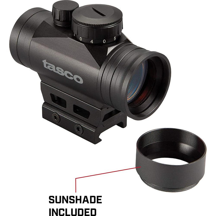 Bushnell Tasco 1 x 30mm 3 MOA Red Dot Sight Black with Deco Gear Tactical Bundle