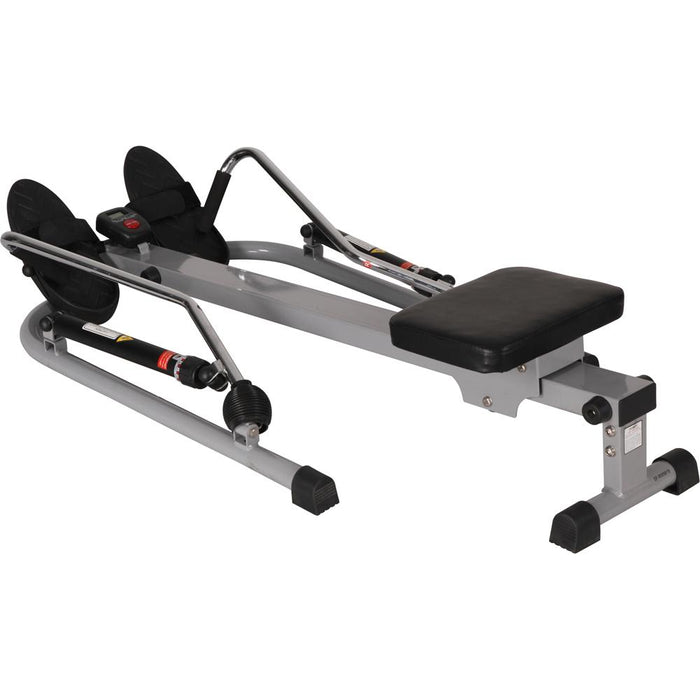 Sunny Health and Fitness 12 Level Resistance Rowing Machine Rower w/ Independent Arms (SF-RW5619)