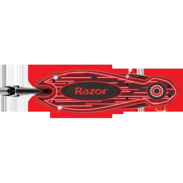 Razor E90 Power Core Glow Electric Scooter - Black/Red - 13112195 or 13112181