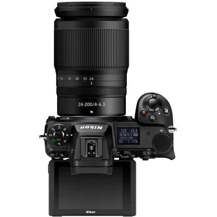 Nikon Z7II Full-Frame Mirrorless Camera + 24-200mm Lens Kit + FTZ Adapter Bundle