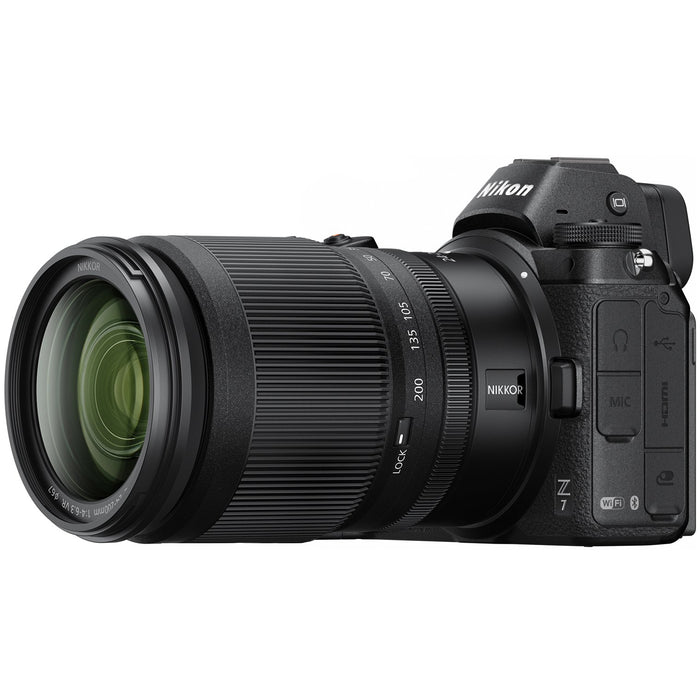 Nikon Z7 Full-Frame Mirrorless Camera + 24-200mm Lens Kit + FTZ Adapter Bundle