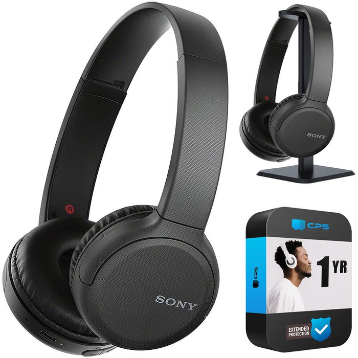 Sony WH-CH510 Wireless On-Ear Bluetooth Headphones - Black - WHCH510 with  BOX