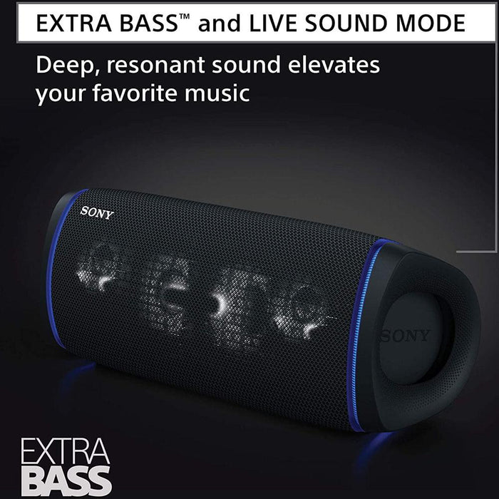 Sony SRS-XB43 EXTRA BASS Portable Bluetooth Speaker + Entertainment Power Pack