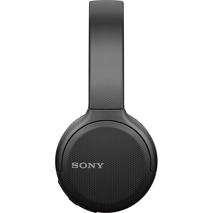 Sony WH-CH510 Premium On-Ear Wireless Headphones Black + Entertainment Pack +Backpack