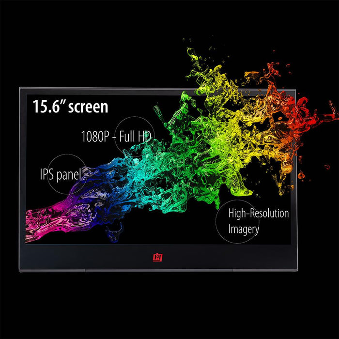 Deco Gear 15.6" 1920x1080 Portable screen , 60Hz, IPS, 16.7 Million Colors, Touchscreen
