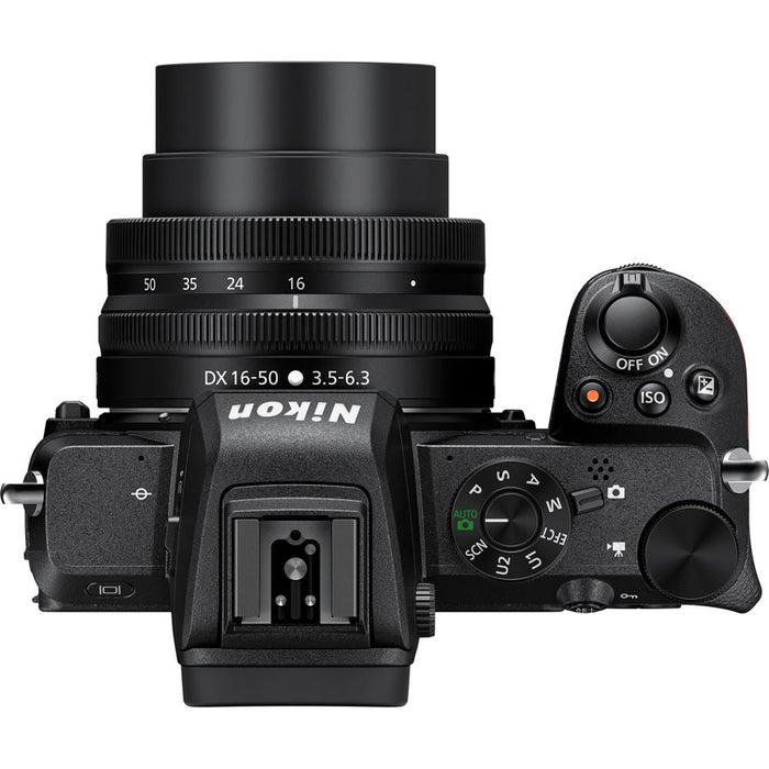 Nikon Z 50 DX-format Mirrorless Camera Body w/ NIKKOR Z DX 16-50mm f/3.5-6.3 VR Lens