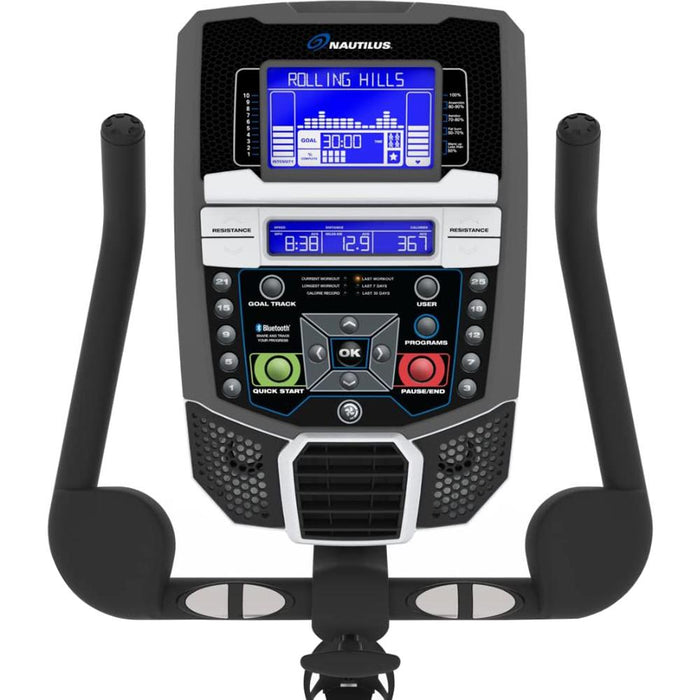 Nautilus U616 Upright Bike Bluetooth Connectivity, Performance Tracking - 100669
