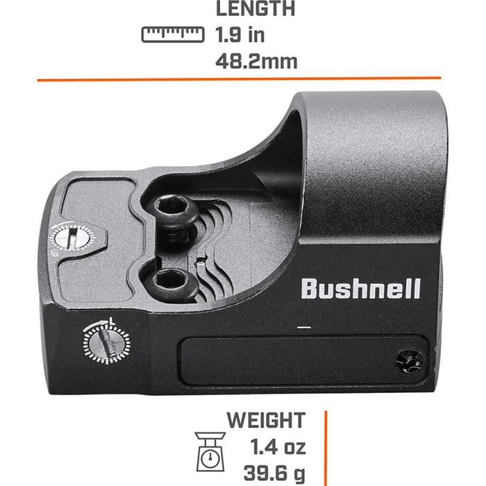 Bushnell Red Dot Reflex Site Black with Extended Warranty and Multi Tool