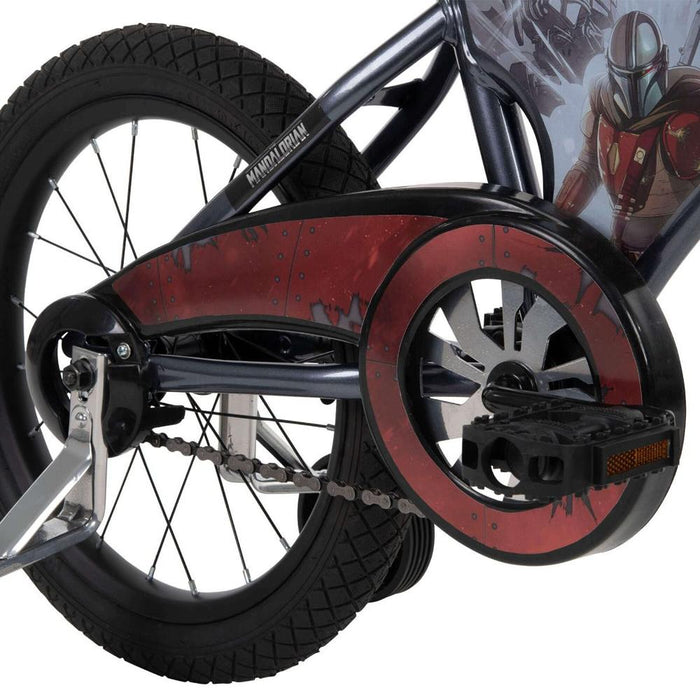Huffy Star Wars Mandalorian Boys' Bike with Training Wheels, 16-inch - 21620
