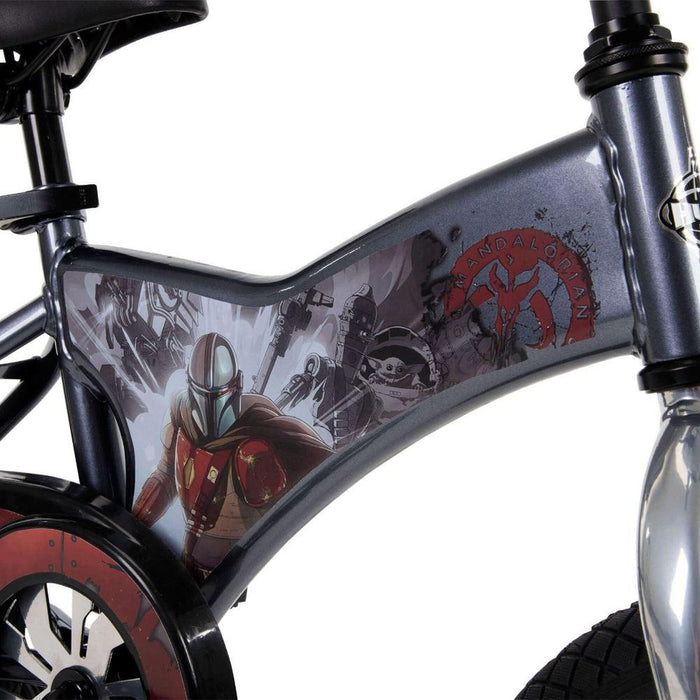 Huffy Star Wars Mandalorian Boys' Bike with Training Wheels, 16-inch - 21620