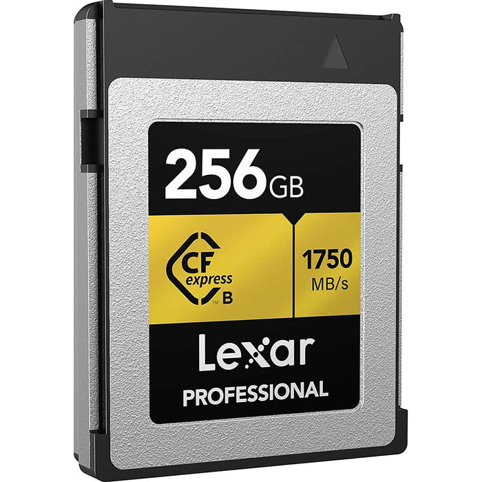 Lexar 256GB Professional CFX Type B Memory Card+Editing Suite & 64GB Flash Drive