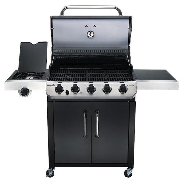 Char-Broil Performance 5-Burner Liquid Propane Gas Cabinet Grill, Stainless Steel 463371719