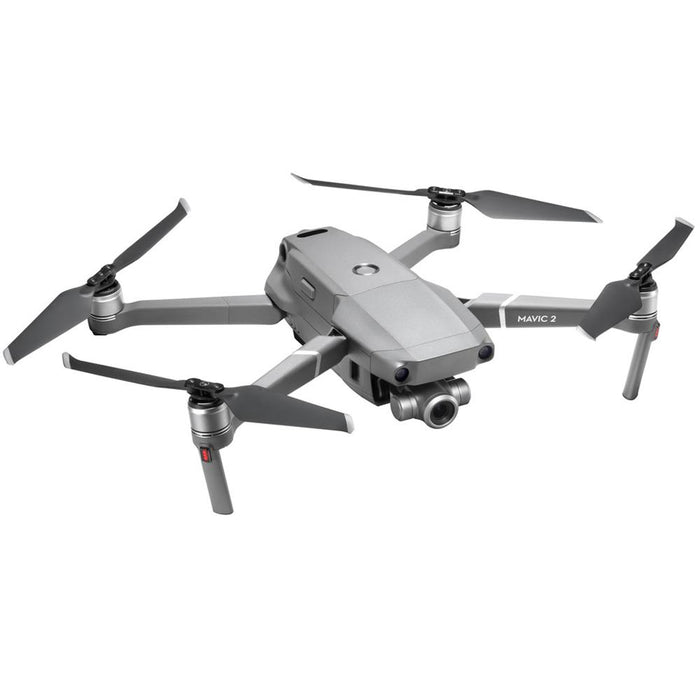 DJI Mavic 2 Zoom Drone Quadcopter (Refurbished) + Smart Controller Bundle