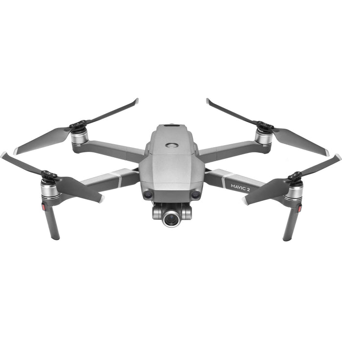 DJI Mavic 2 Zoom Drone Quadcopter (Refurbished) + Smart Controller 2 Battery Bundle