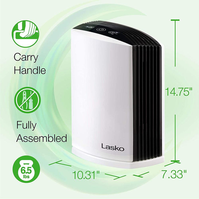 Lasko LP200 HEPA Desktop Air Purifier