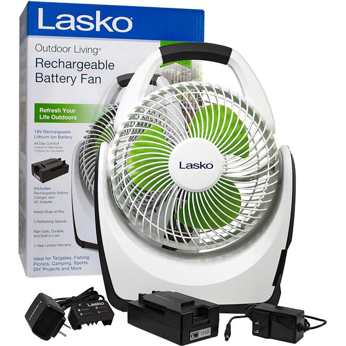 Lasko Rechargeable Battery Fan