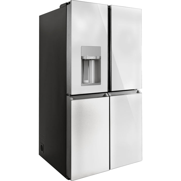 GE Cafe 27.4 CU.FT. Quad-Door Smart Refrigerator and Freezer - CQE28DM5NS5