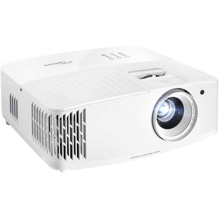 Optoma 4K UHD Gaming and Home Entertainment Projector + 1 Year Extended Warranty