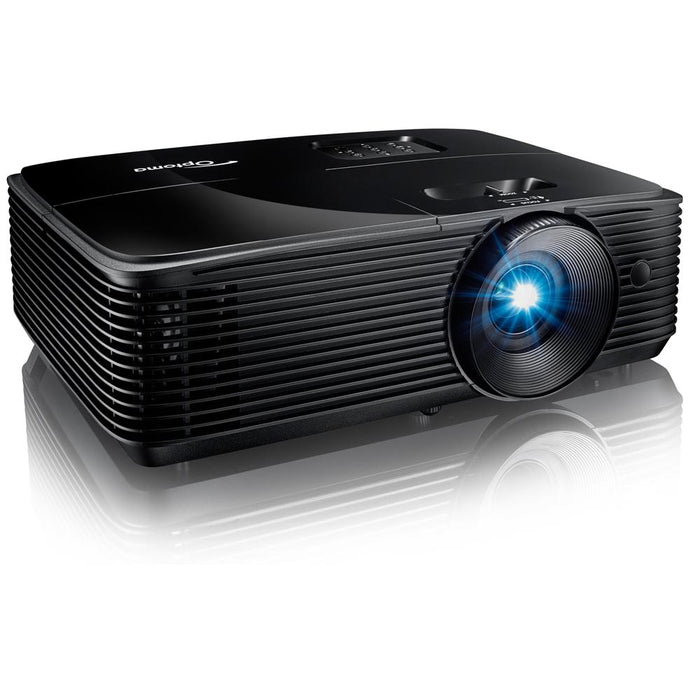 Optoma Vibrant Home Theater Projector for Movies & Gaming + Extended Warranty