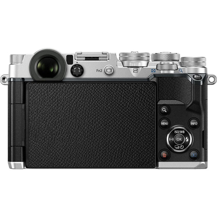 Olympus PEN-F 20MP Mirrorless Micro Four Thirds Camera Body Silver - Renewed