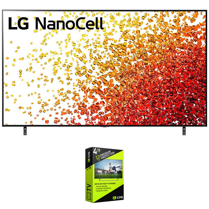 LG 65NANO90UPA 65 Inch HDR 4K UHD Smart NanoCell LED TV + Premium Warranty Bundle