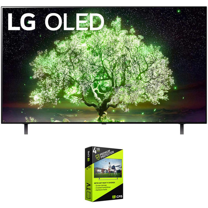 LG OLED65A1PUA 65 Inch OLED TV 2021 + Premium Warranty Bundle