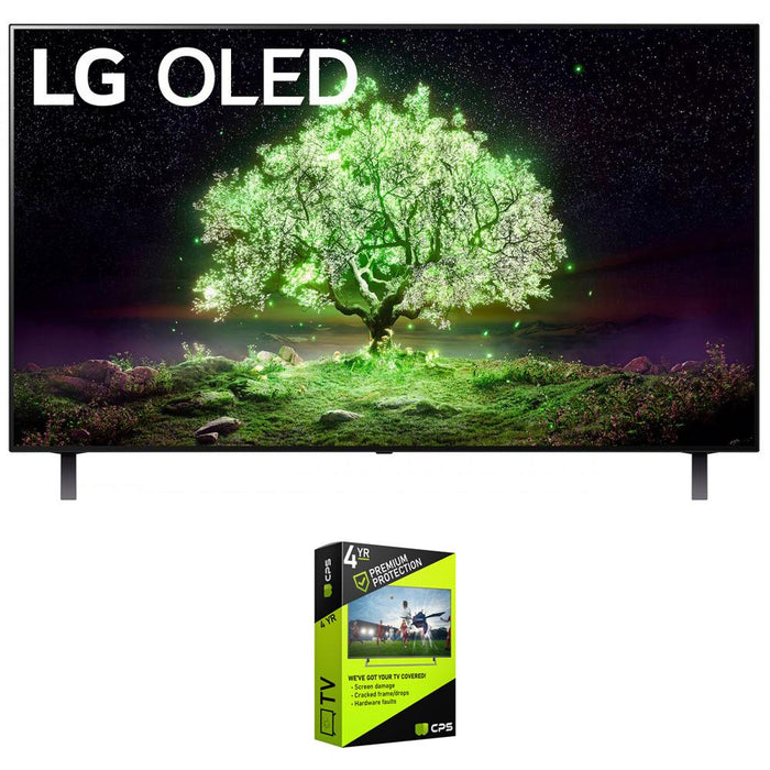 LG OLED77A1PUA 77 Inch OLED TV 2021 + Premium Warranty Bundle