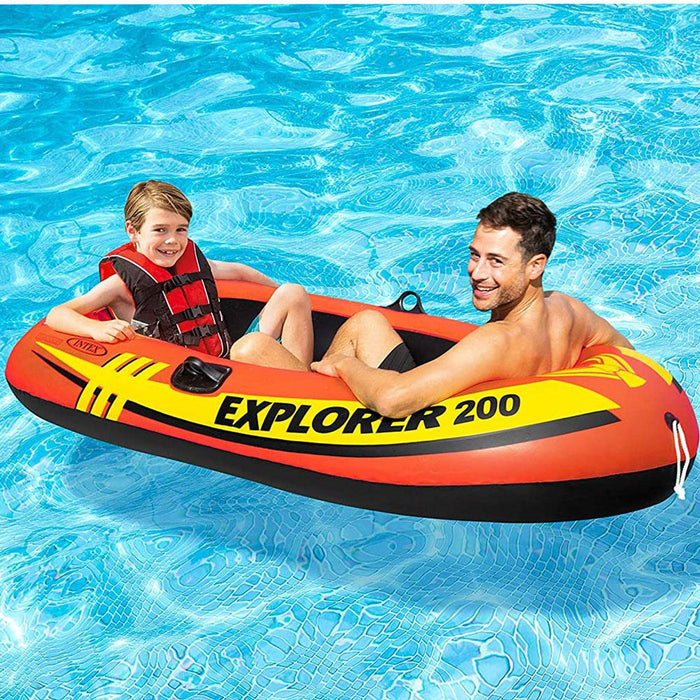 Intex Explorer 200 2-Person Inflatable Pool Boat - 58331EP