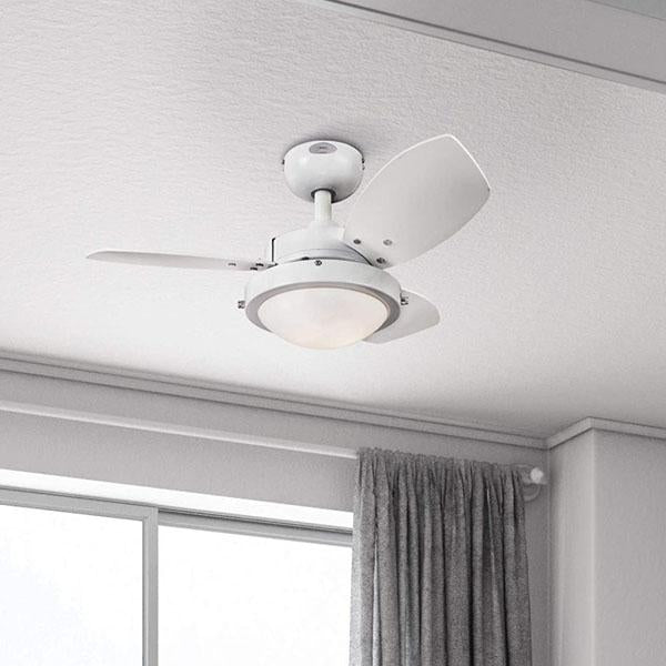 Westinghouse Wengue 30-Inch Indoor Ceiling Fan with LED Light Fixture - 7233300