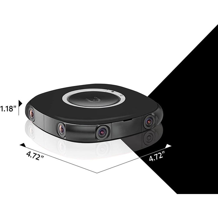 Vuze VR Camera with 4K Video & 3D 360 Virtual Reality Recording - Black VUZE-1-BLK