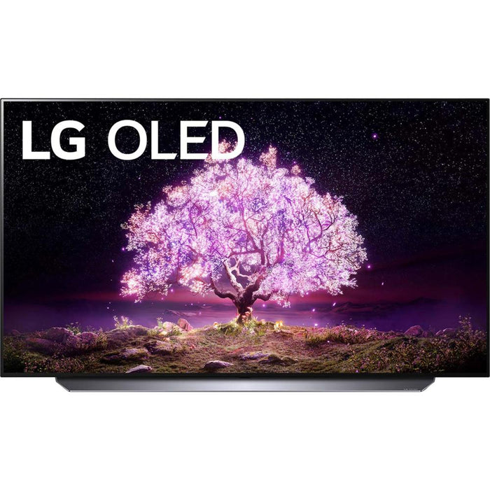 LG OLED65C1PUB 65 Inch 4K Smart OLED TV with AI ThinQ (2021 Model) - Open Box