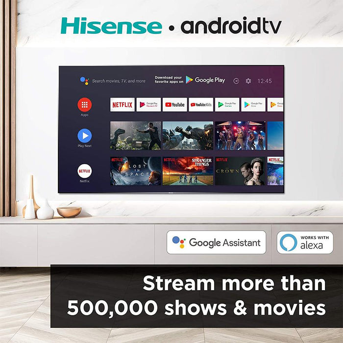 Hisense 55" H8G Quantum Series 4K ULED Android Smart TV (2020) - Open Box