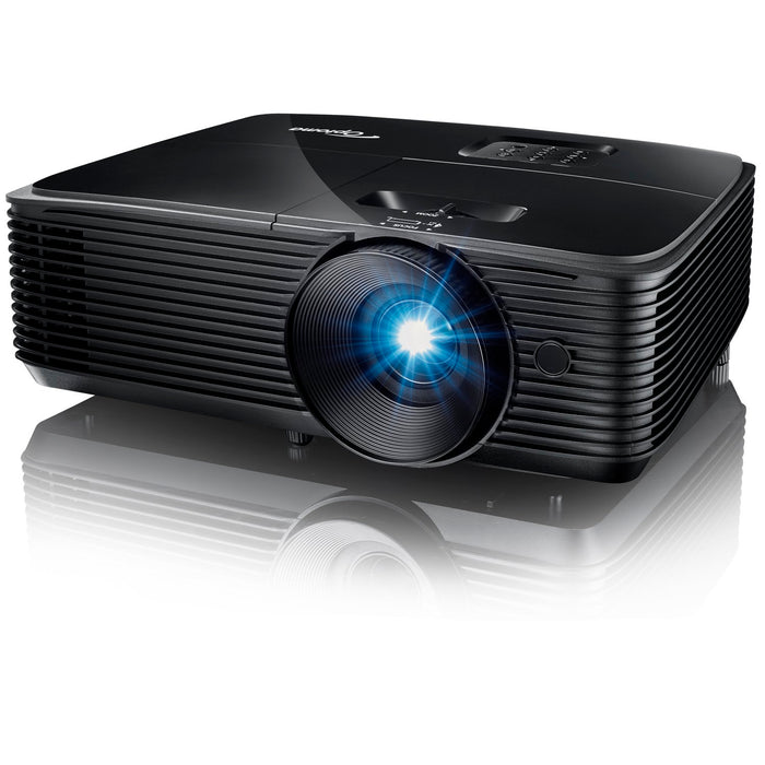 Optoma HD146X Vibrant Home Theater Projector for Movies & Gaming + 120" Screen Bundle