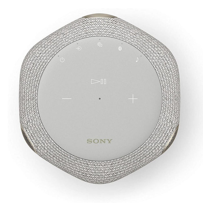 Sony 360 Reality Audio Premium Bluetooth Speaker Gray + Warranty & Audio Bundle