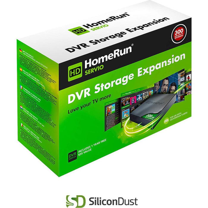 SiliconDust HD HomeRun SERVIO DVR w 2TB of Storage (HHDD-2TB) - Open Box