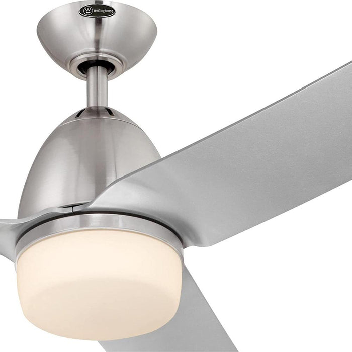 Westinghouse Delancey 52" Three-Blade Indoor Brushed Chrome DC Motor Ceiling Fan 7800100