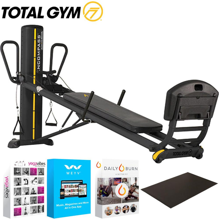 Total Gym ELEVATE Encompass Functional Training System, Full Body Workout + Fitness Bundle