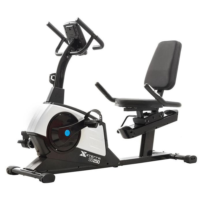 XTERRA Fitness SB250 Recumbent Exercise Bike with 5.5" LCD Display - 125316