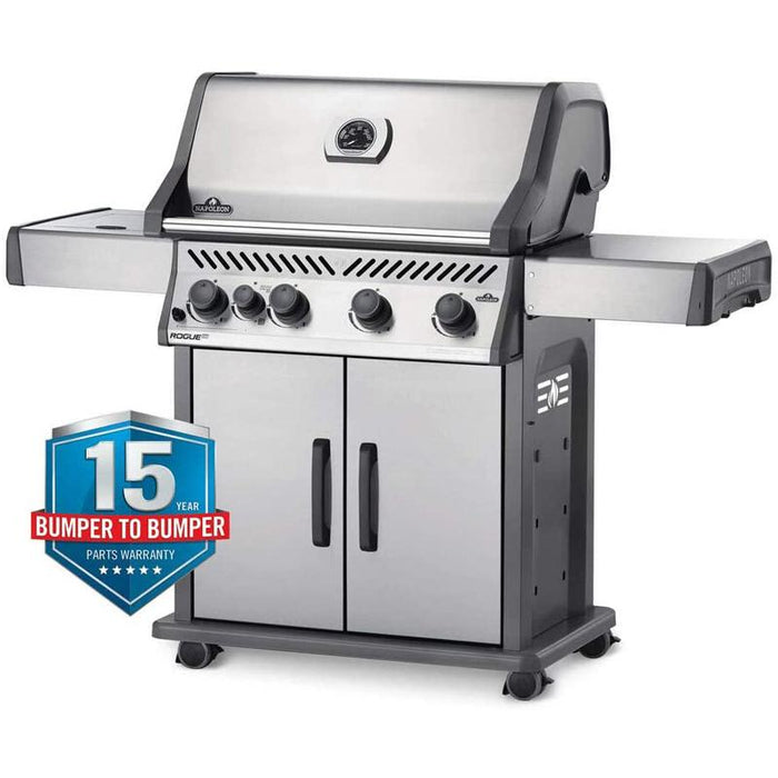 Napoleon Rogue XT 525 SIB Propane Outdoor Grill with Infrared Burner - RXT525SIBPSS-1