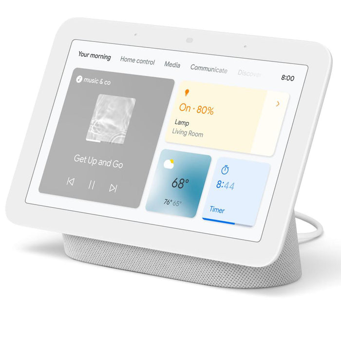 Google Nest Hub Smart Display with Google Assistant Chalk 2nd Gen + Wifi Router