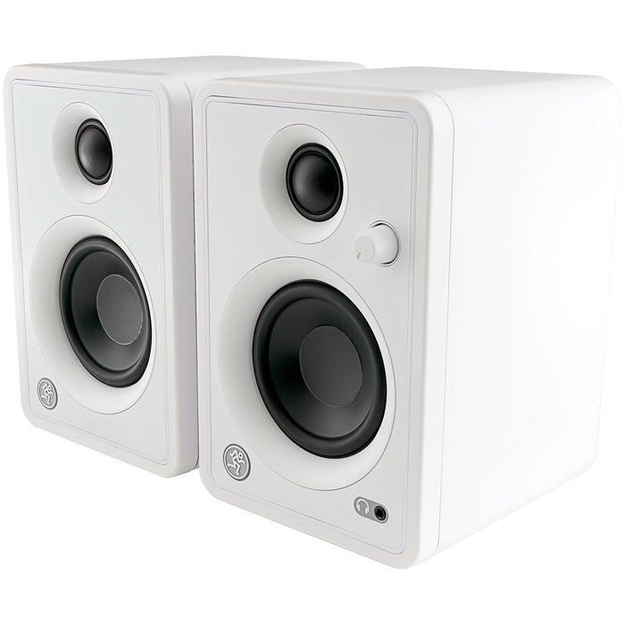 Mackie CR3 3" Multimedia Studio Monitors - White (Pair) - (CR3-XLTD-WHT)