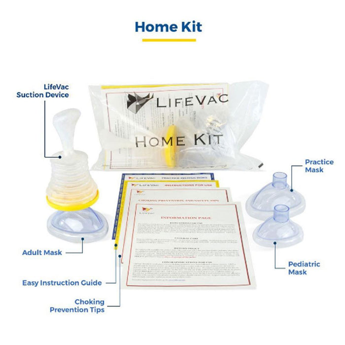 LifeVac HOME KIT Adult and Child Non-Invasive Choking First Aid Home K —  Beach Camera