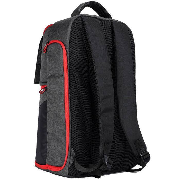 Deco Gear Padded 15" Laptop Gaming Backpack for Accessory, Headphone, and Cable Storage
